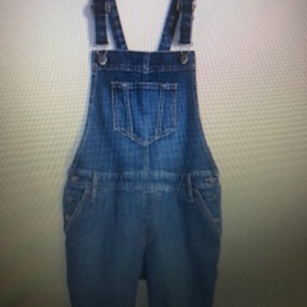 Dark Wash Jean Overalls Old Navy 12P
